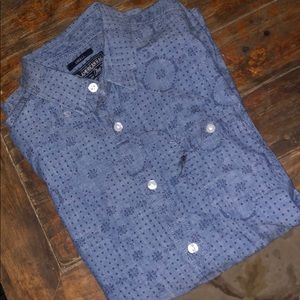 American rags button down shirt